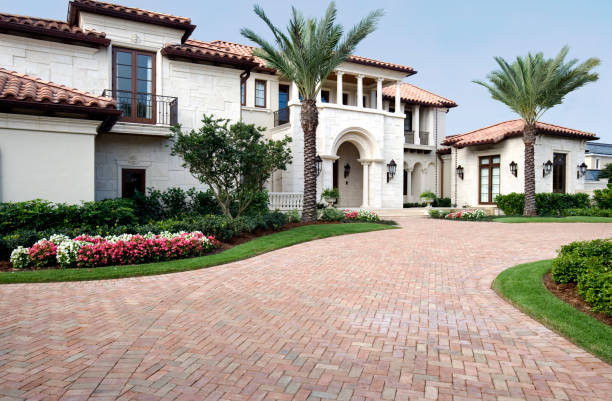 Residential Paver Driveway in Mcnary, AZ